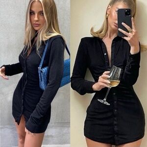 NEW FREE PEOPLE BLACK LITTLE DRESS